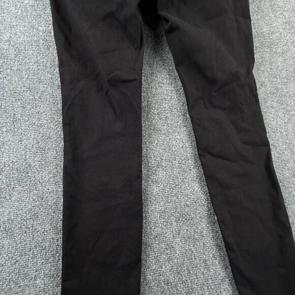 TRUE RELIGION JENNIE Curvy Mid Rise Skinny Black Jeans Women Size 29 Stretch - Picture 3 of 15